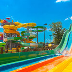 Enjoyable slide for guests at Massanutten outdoor water park