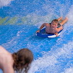 Children boogie boarding in Massanutten WaterPark