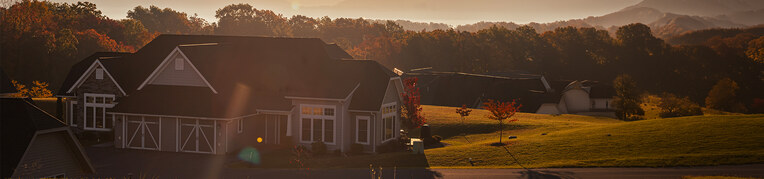 A Regal Vista condo at Massanutten Resort during the fall season
