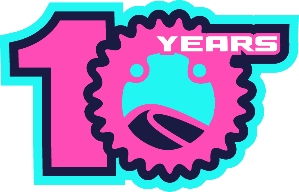 Massanutten Bike Park 10 Years logo