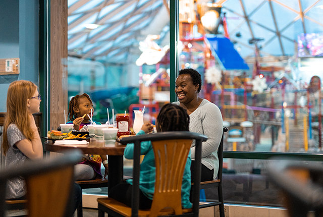 Dining at the WaterPark