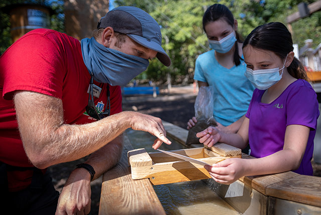 Gem Mining at the Family Adventure Park