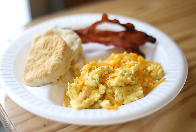 Breakfast at VA BBQ