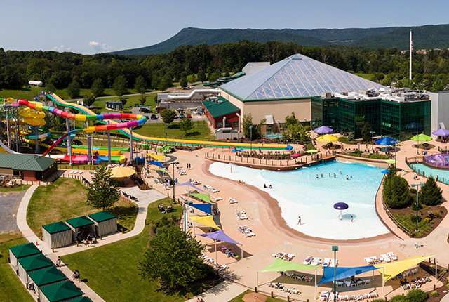 Outdoor WaterPark at Massanutten Resort