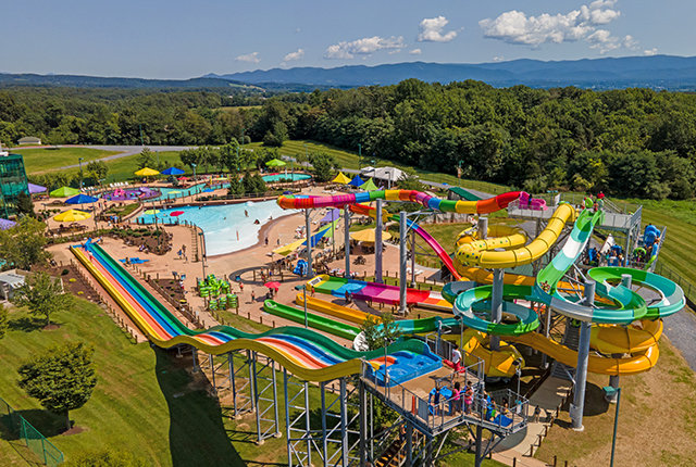 Outdoor WaterPark at Massanutten Resort